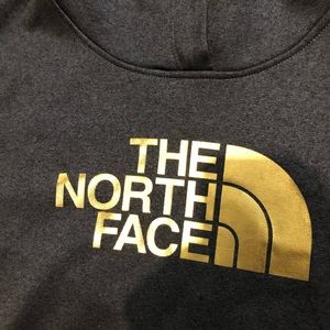 North face grey hoddie